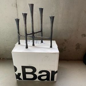 Crate & Barrel candleabrum